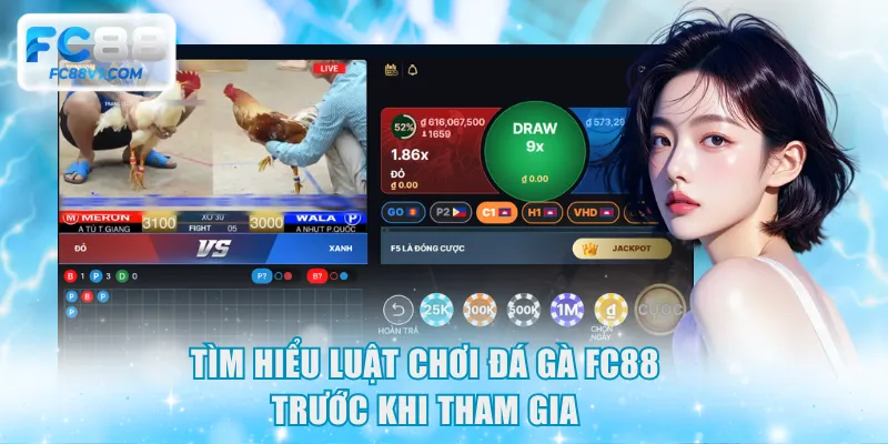 Tìm hiểu luật chơi đá gà FC88 trước khi tham gia